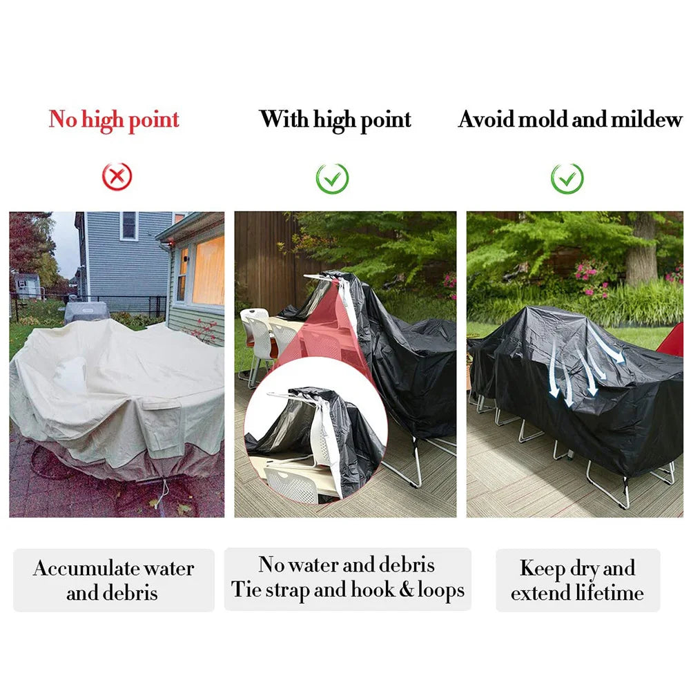 Waterproof Outdoor Patio Garden Furniture Covers for All Seasons